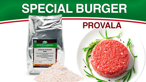 miscela completa per hamburger Special Burger delle Pacifici Corrado